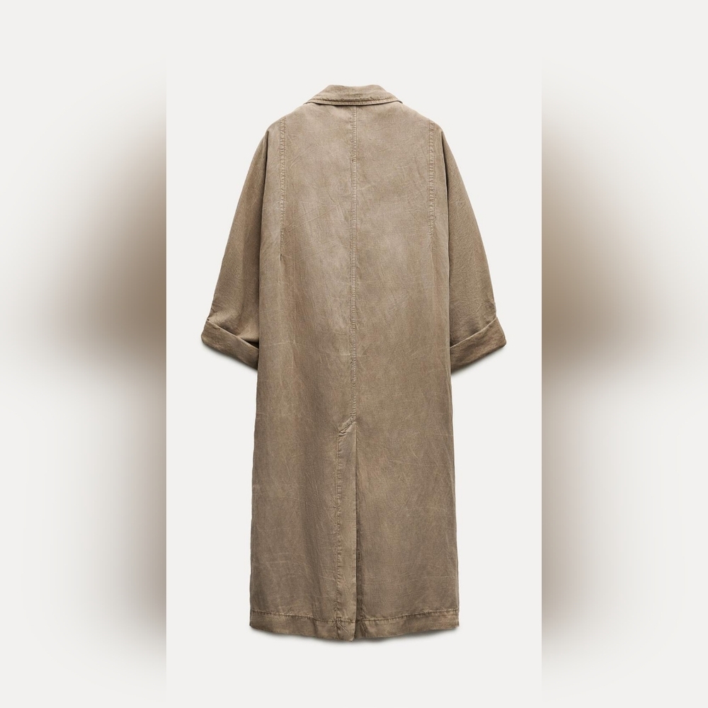 Zara, Trench Coat, NWT - Picture 14 of 17